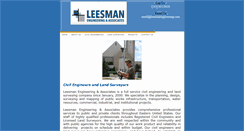 Desktop Screenshot of leesmanengineering.com
